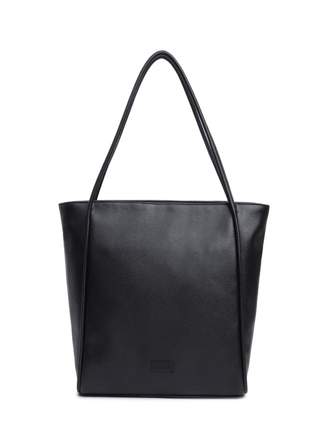 Fastrack Laptop Tote Bag for Women | Sleek Faux Leather Work Tote Fits 14” Laptop | Spacious Interior with Utility Pockets | Stylish Everyday Office Bag with Zipper Closure - Image 1
